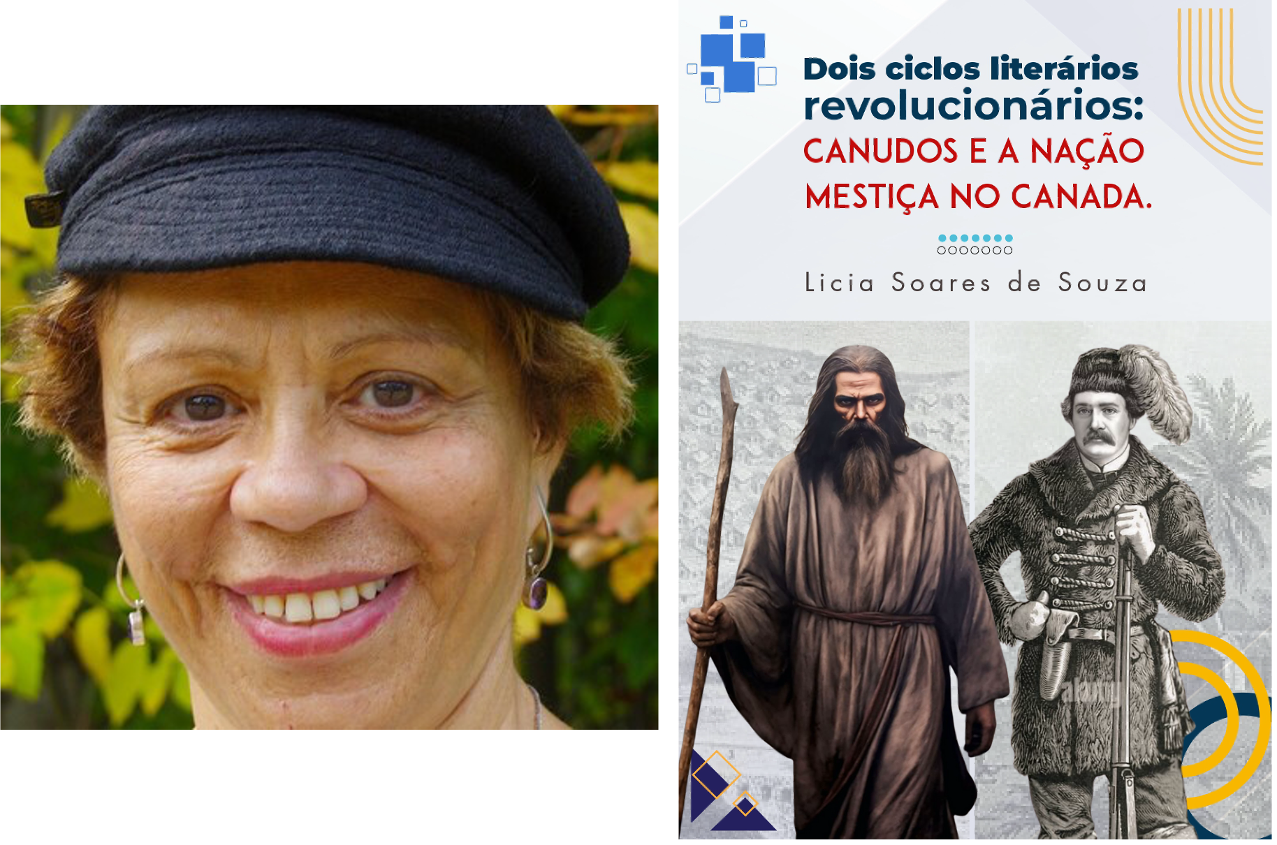 Book Written in a Language Other than English and French: Licia Soares de Souza, Bahia State University, Brazilian Association for Canadian Studies Book title: Dois ciclos literários revolucionários : Canudos e a Nação mestiça no Canada (Mondrongo) Livre écrit dans une langue autre que le français ou l’anglais: Licia Soares de Souza, Université d’État de Bahia, Association brésilienne d’études canadiennes Titre du livre : Deux cycles littéraires révolutionnaires : Canudos et la nation métisse au Canada (Mondrongo)